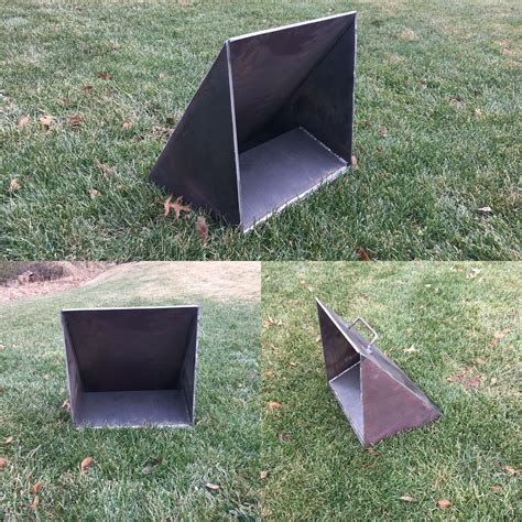 diy steel bullet box|homemade bullet trap plans.